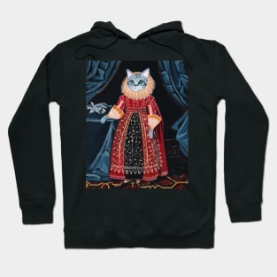 Lady Tabitha Silverly Elizabethan Cat Hoodie